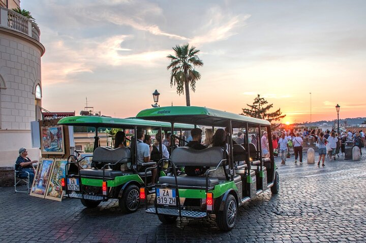 Ancient Rome Uncovered: Guided Golf Cart Experience