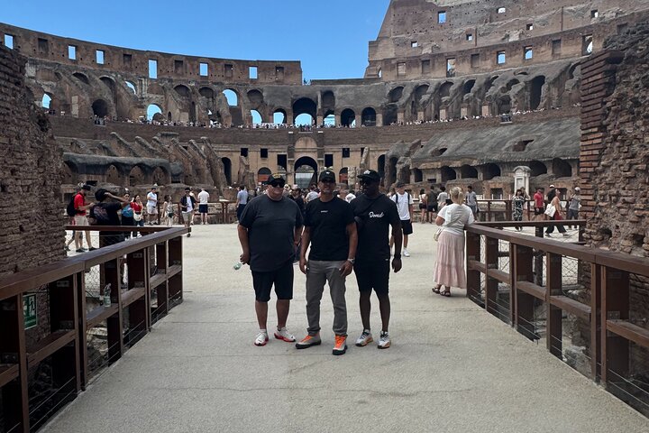 Rome Colosseum Arena Access & Exclusive Private Golf Cart Tour