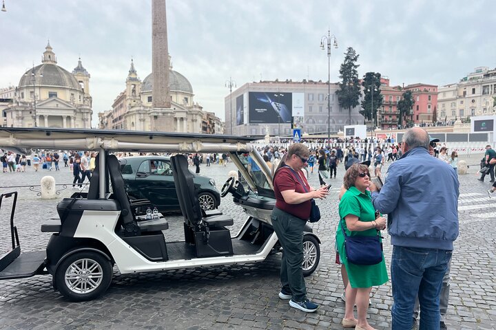Rome Private Golf Cart Tour