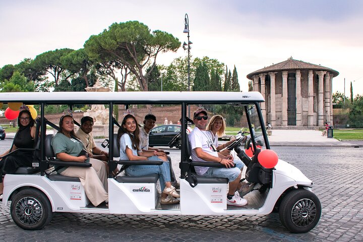 Explore Hidden Gems of Hills of Ancient Rome Golf-Cart Tour