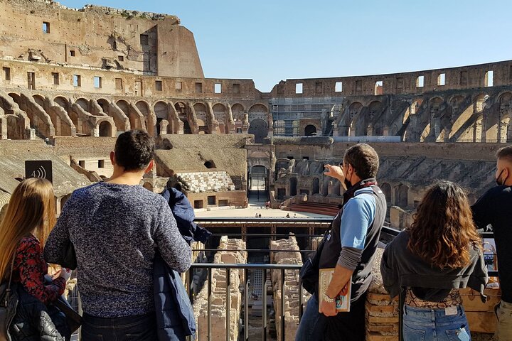 Colosseum Arena Floor and Ancient Rome Semi Private Guided Tour