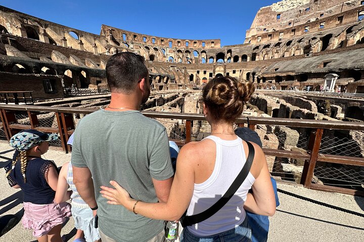 Rome Colosseum Arena Floor & Forum Private Guided Tour with Maria