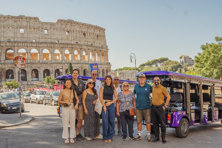 Rome by Golf Cart: VIP Ride to Trevi, Pantheon, Navona & More