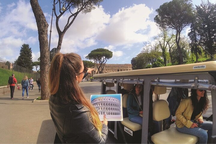 Rome’s Top Highlights by Luxury Golf Cart