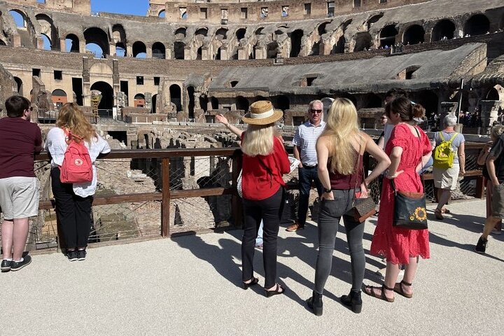 Colosseum Arena Private Tour with Access Forum and Palatine hill