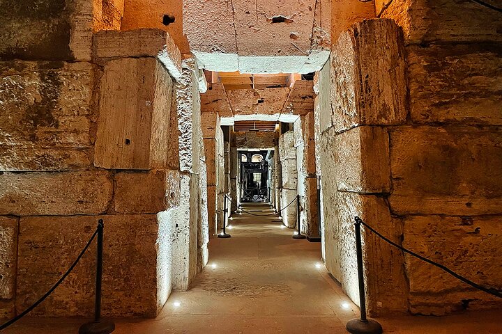 Colosseum Underground and Arena Floor Special Access