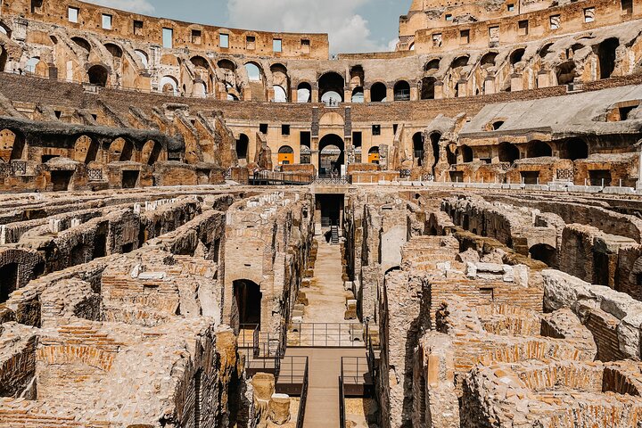 Colosseum Underground and Arena Floor Private Guided Tour
