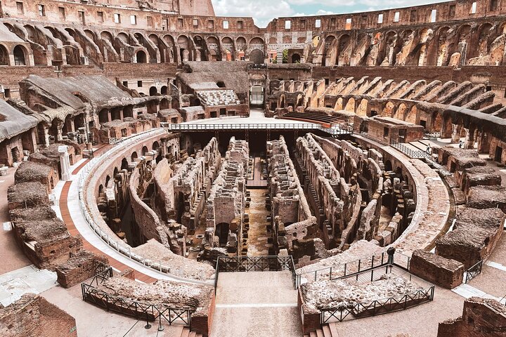 Colosseum Arena Floor And Gladiator’s Gate of Death