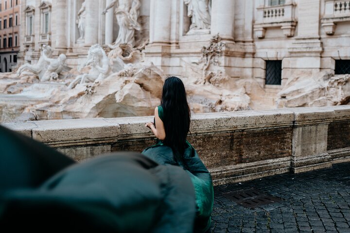 Private Flying Dress Photoshoot in Rome