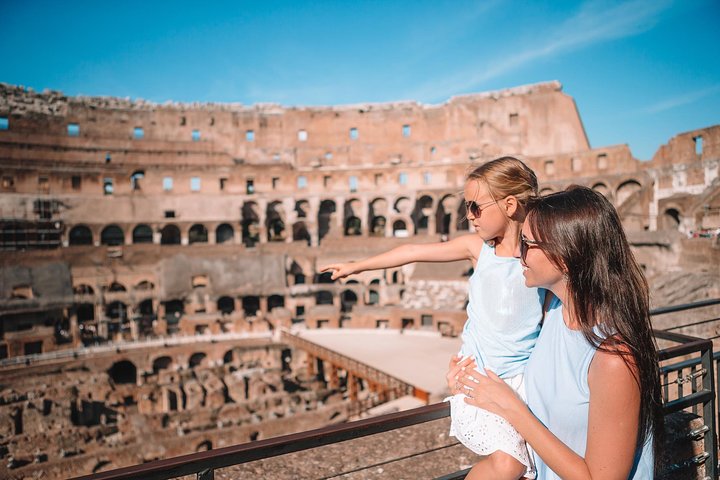 Colosseum and Ancient Rome Private Family Friendly Tour