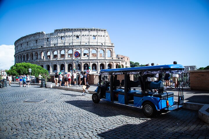 Group Golf Cart Tour: Rome City Center