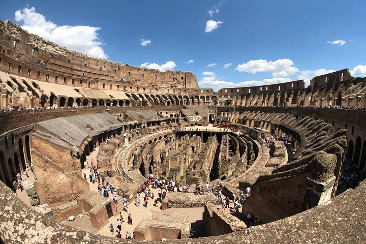 Colosseum Gladiator Arena Floor With Palatine Hill and Roman Forum Tours