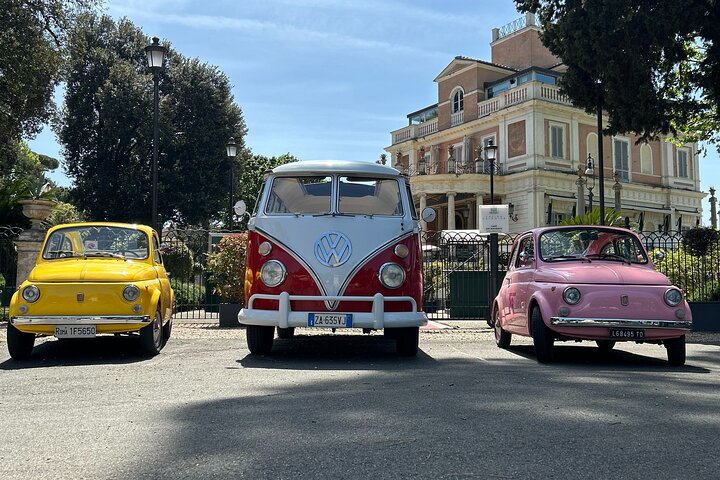 3-hour private tour of Rome aboard a Vintage VolksWagen T1