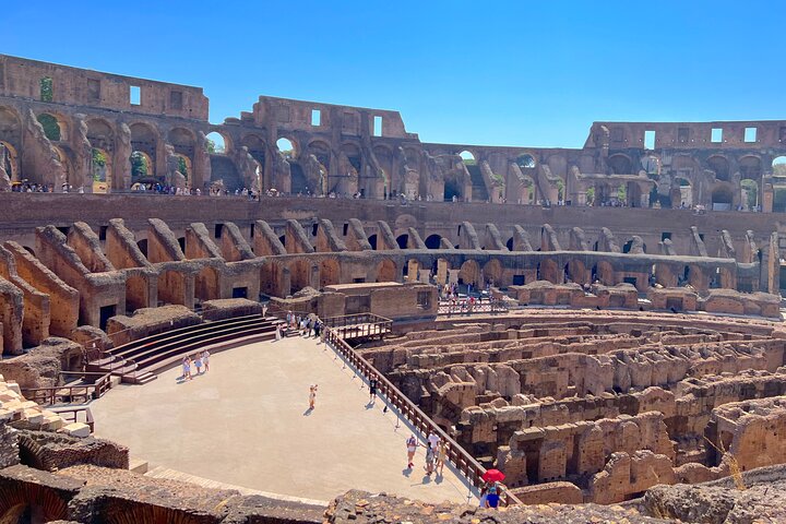 Colosseum Tour with Arena Floor & Ancient Rome Entry