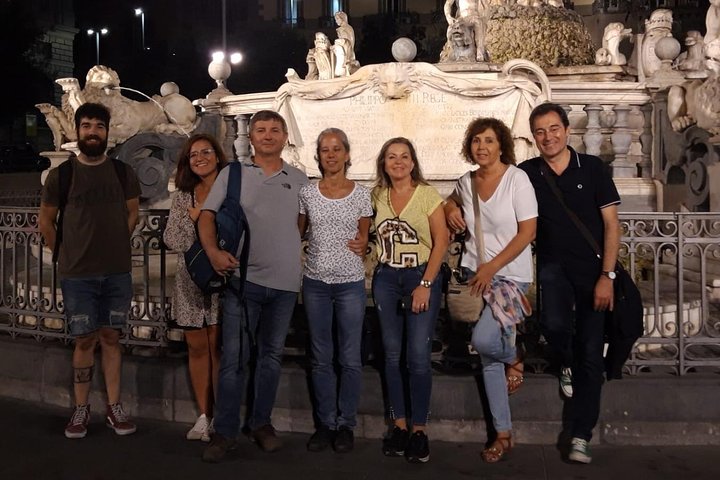 Colosseum and Roman forum.