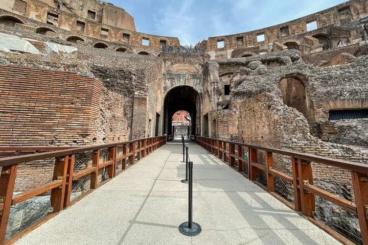 Rome Away from Crowds Colosseum Gladiator’s Arena Guided Tour