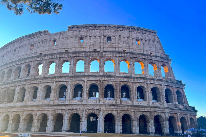 Colosseum Arena Floor & Ancient Rome Guided Semi Private Tour