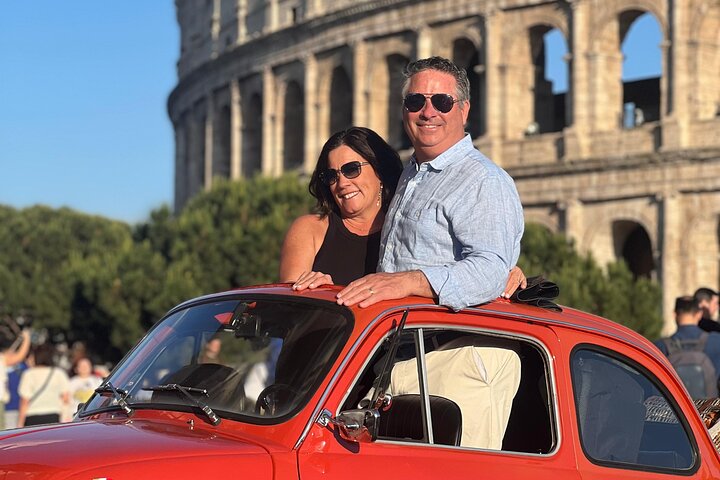Fiat 500 Professional Pictures Rome Tour