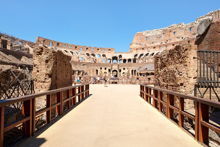 Colosseum Express Only Arena Floor Foro&Palatine Hill Guided Tour