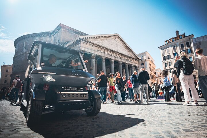 Rome: Private Golf Cart Tour
