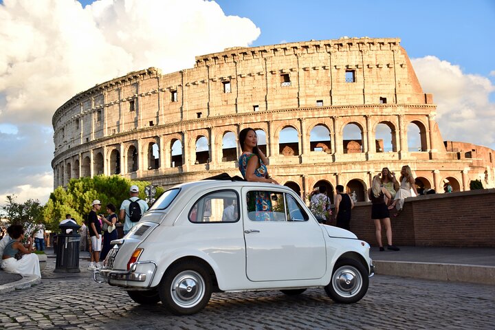 Fiat500 Photo Experience, with a local : Catacombs, Appia, Colosseum