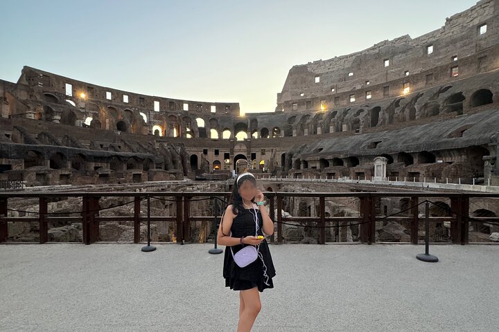 Colosseum Arena with an Audio Guide App