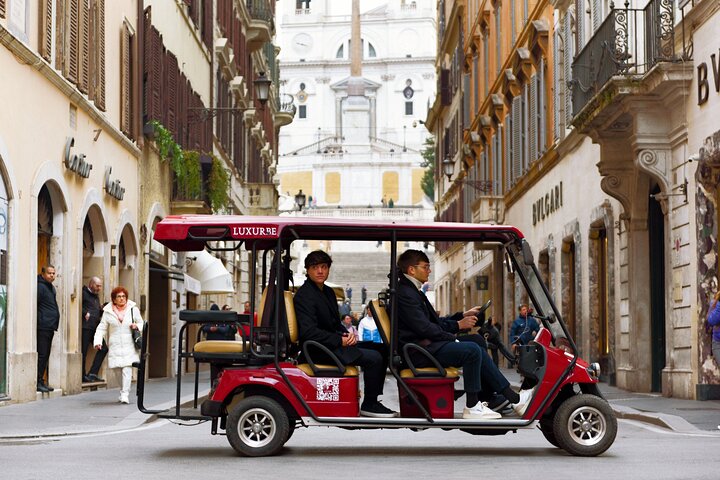 Express Highlights of Rome Tour in a Golf Cart