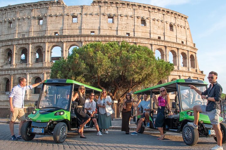 Glide Through Ancient Rome on a Golf Cart Adventure