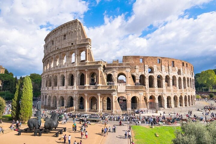 Colosseum Attic with 3rd to 4th and 5th Levels with Audio Guide
