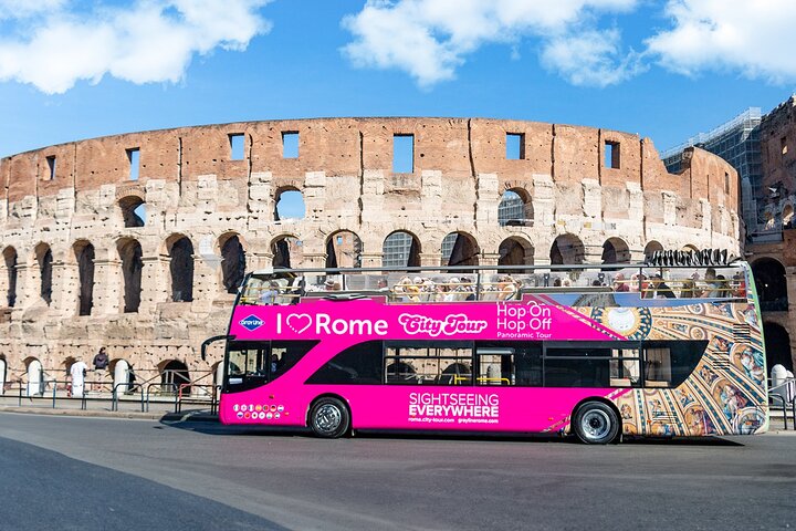 Rome Hop On Hop Off Bus Tour