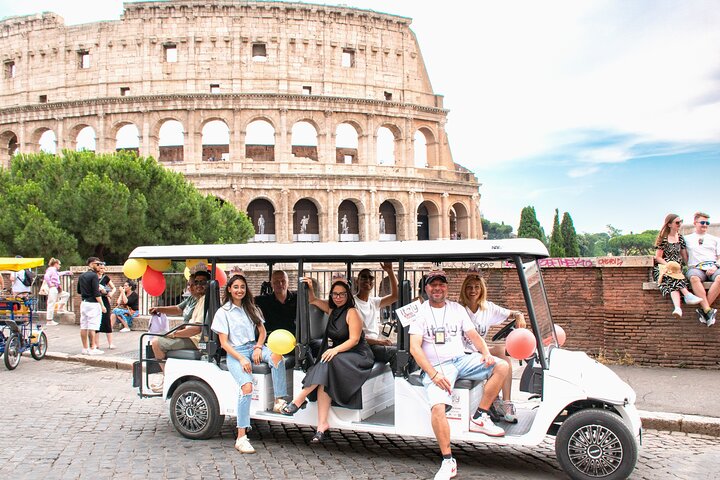 Private Golf Cart Tour of Rome