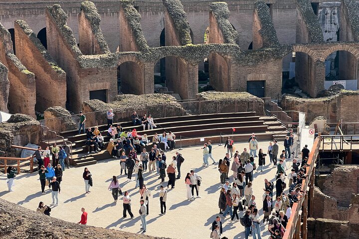 Private Colosseum Tour with Arena Floor Forum and Palatine Hill