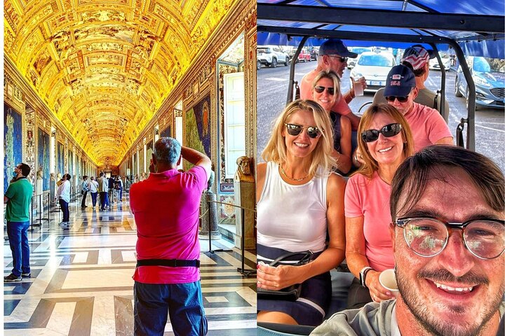 Exclusive Private Golf Cart & Vatican Tour in Rome