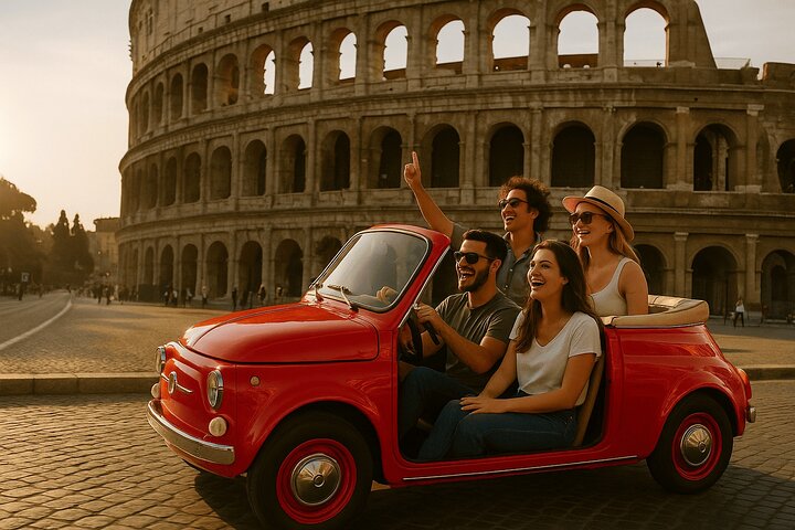 Tour in 500 Dolce Vita: Highlights of Rome