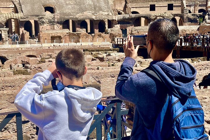 Colosseum, Roman Forum, Palatine Hill Self Guided Tour
