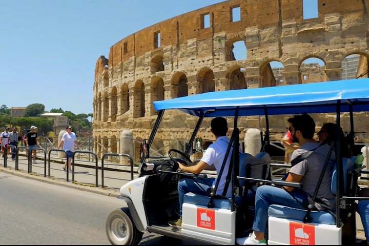 The best of Rome by Golf Cart – private tour