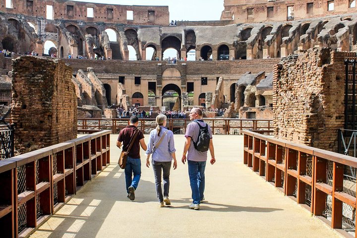 Colosseum Arena Tour & Ancient Rome Access (Small group)