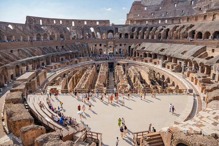 Private tour of Colosseum, Arena Floor and Ancient Rome