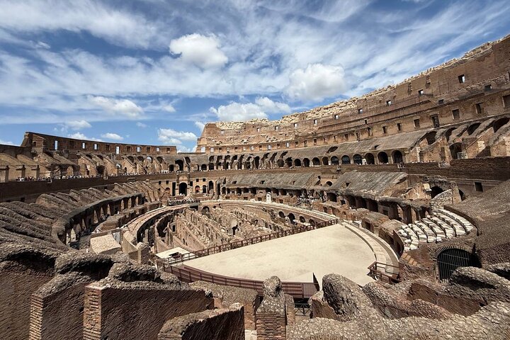 Private Arena Colosseum Roman Forum and Palatine Hill Guide Tour