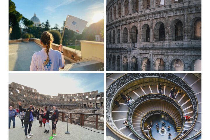 Two in One – Colosseum and Vatican Museums Group Tour